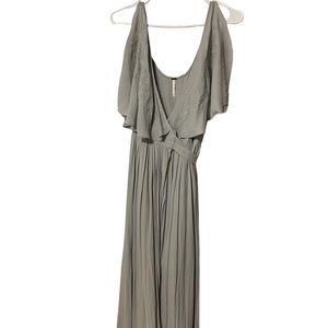 Free people maxi wrap dress